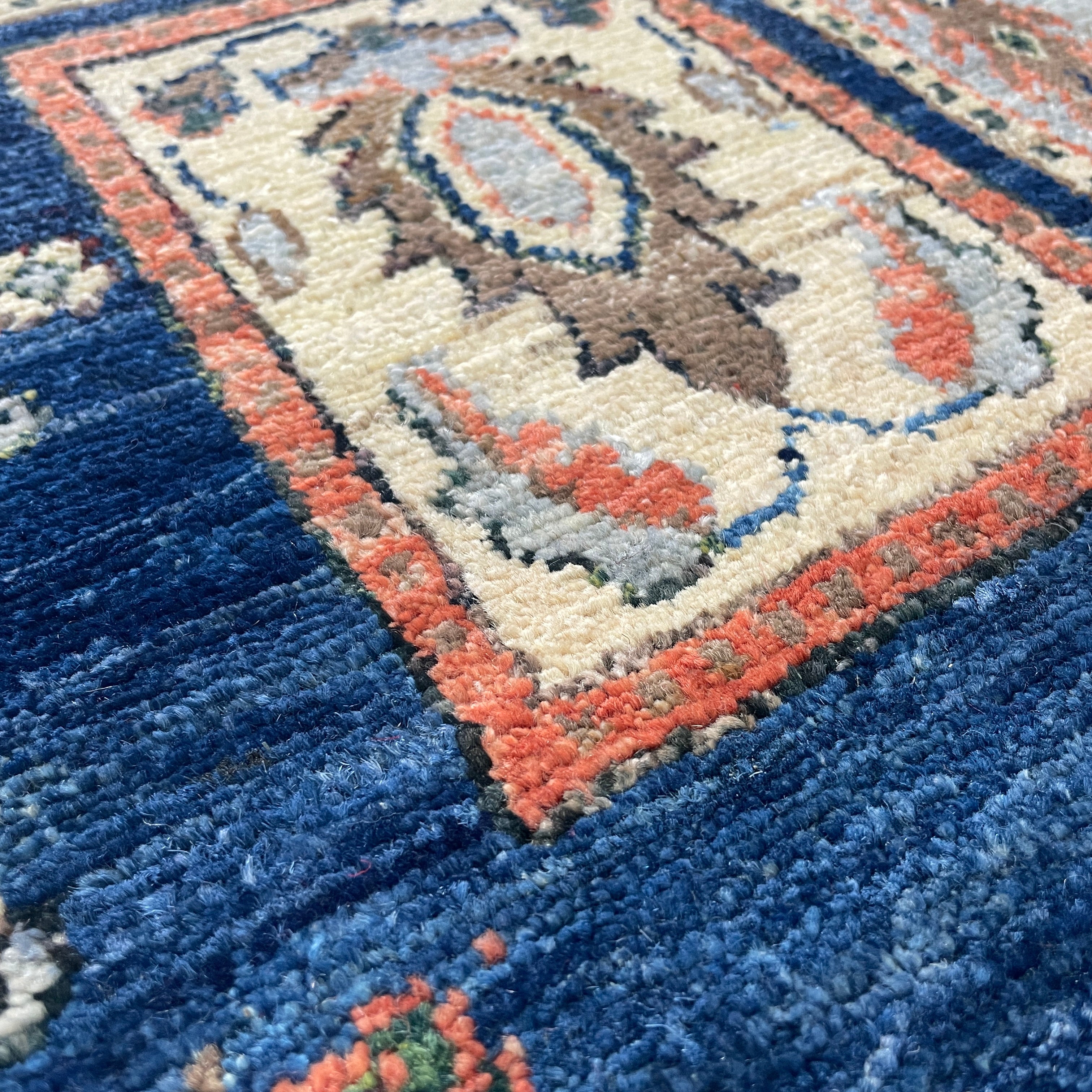 Afghan Ziegler Runner 'Tray of Flowers'