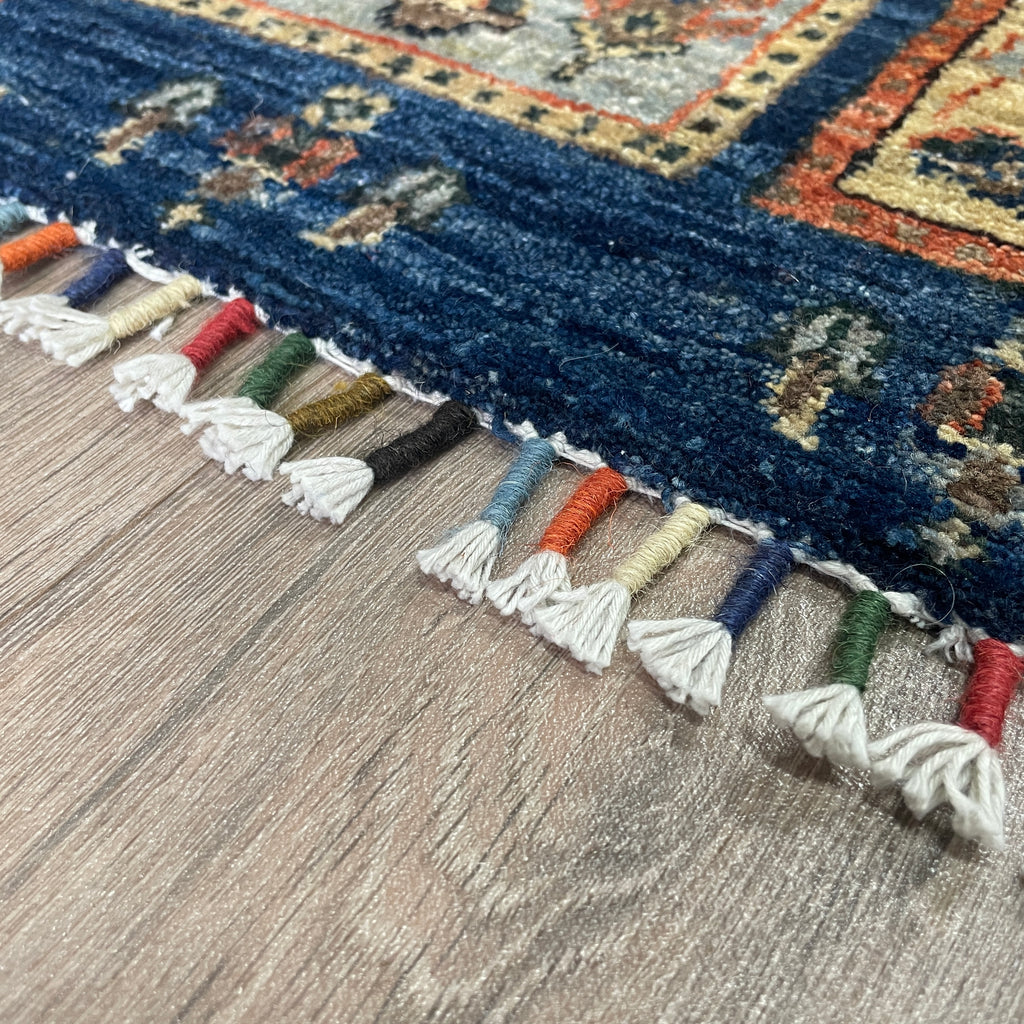 Afghan Ziegler Runner 'Tray of Flowers'