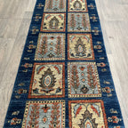 Afghan Ziegler Runner 'Tray of Flowers'