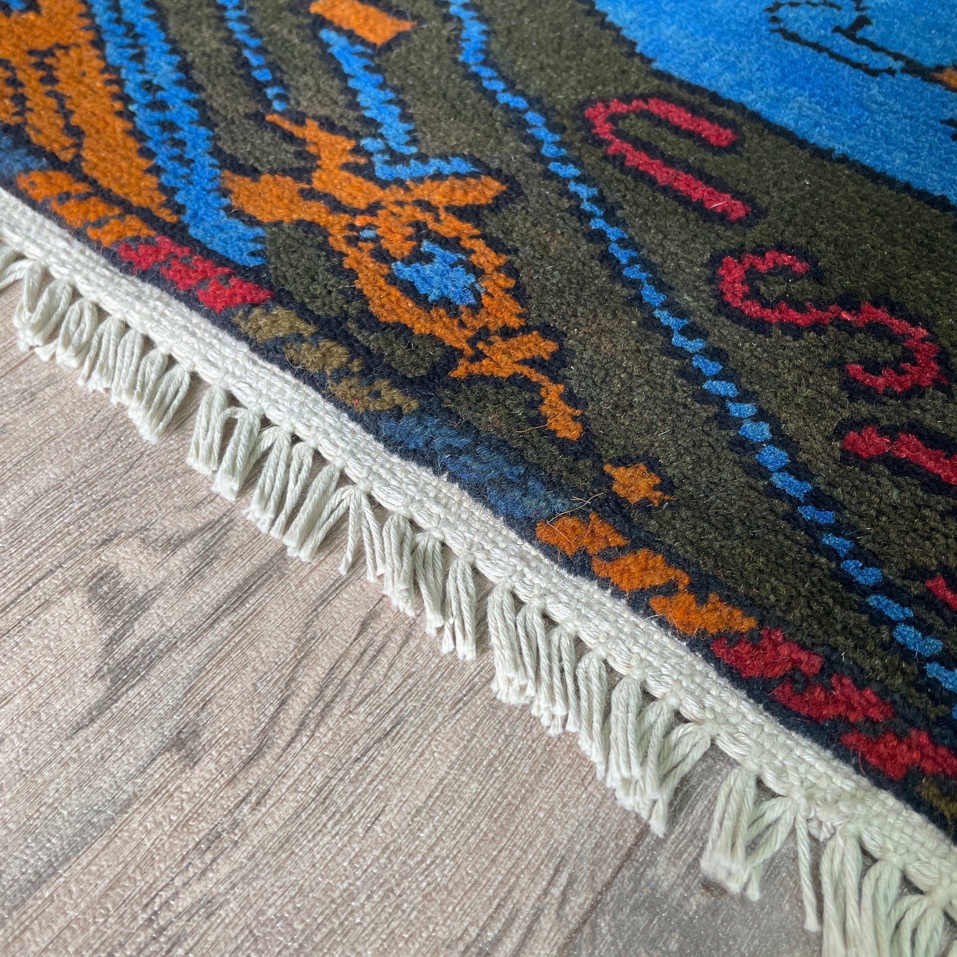 81 x 62 cm | Afghan 9/11 War Rug