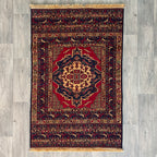 Afghan Fine Maliki Soumak Kilim Rug
