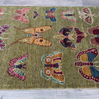 176 x 120 cm | Afghan Fine Gabbeh Rug - Khorasan Rugs
