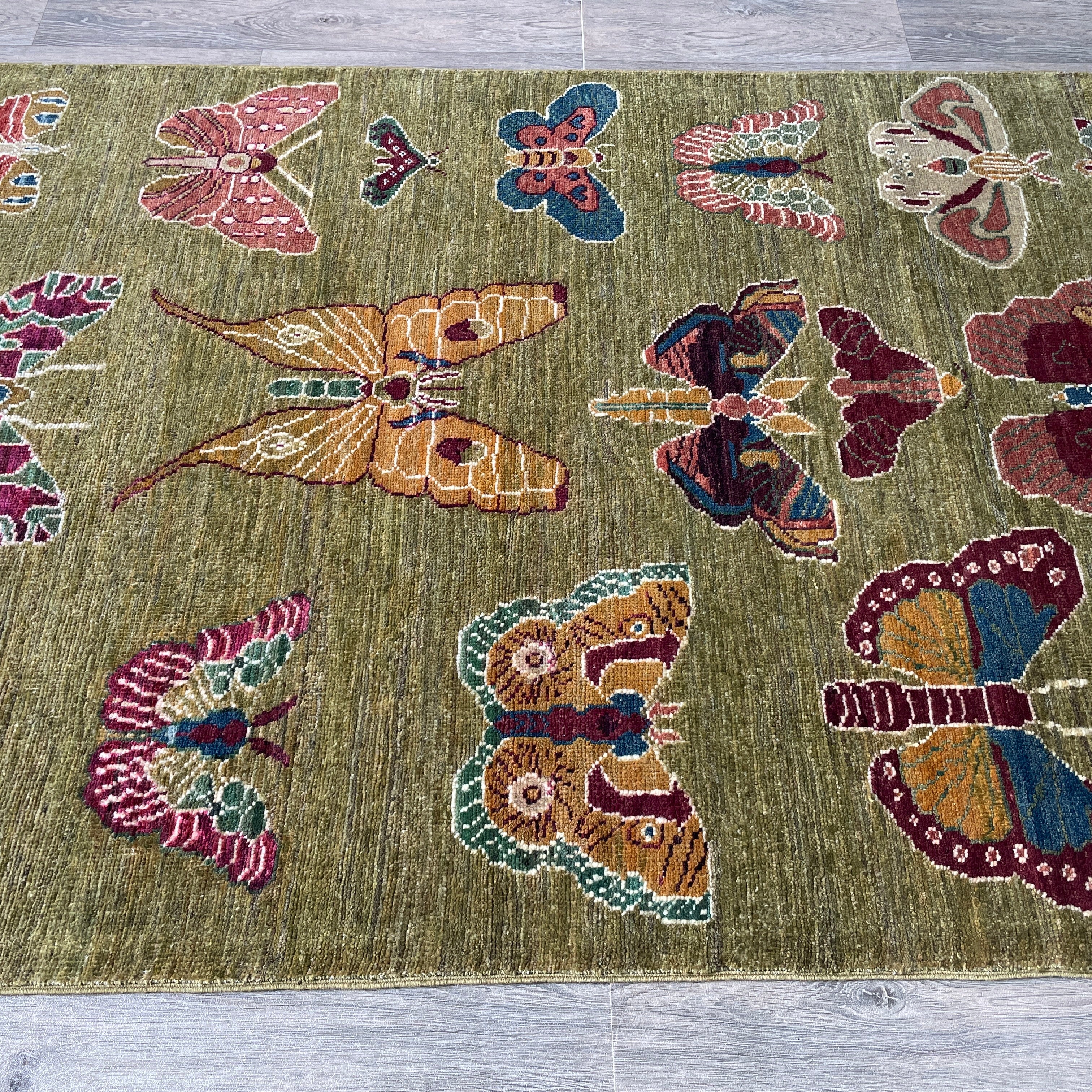 176 x 120 cm | Afghan Fine Gabbeh Rug - Khorasan Rugs