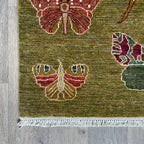 176 x 120 cm | Afghan Fine Gabbeh Rug - Khorasan Rugs
