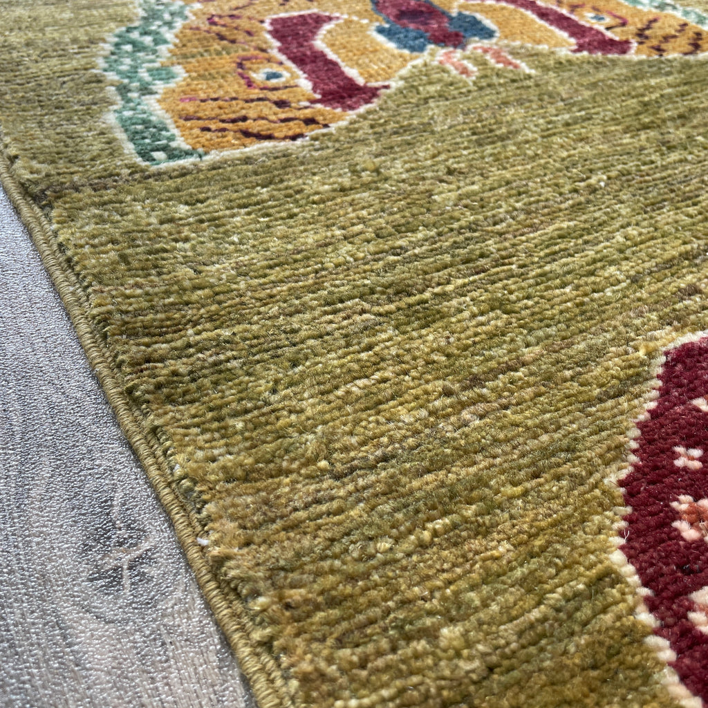 176 x 120 cm | Afghan Fine Gabbeh Rug - Khorasan Rugs
