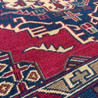 Afghan Fine Maliki Soumak Kilim Rug
