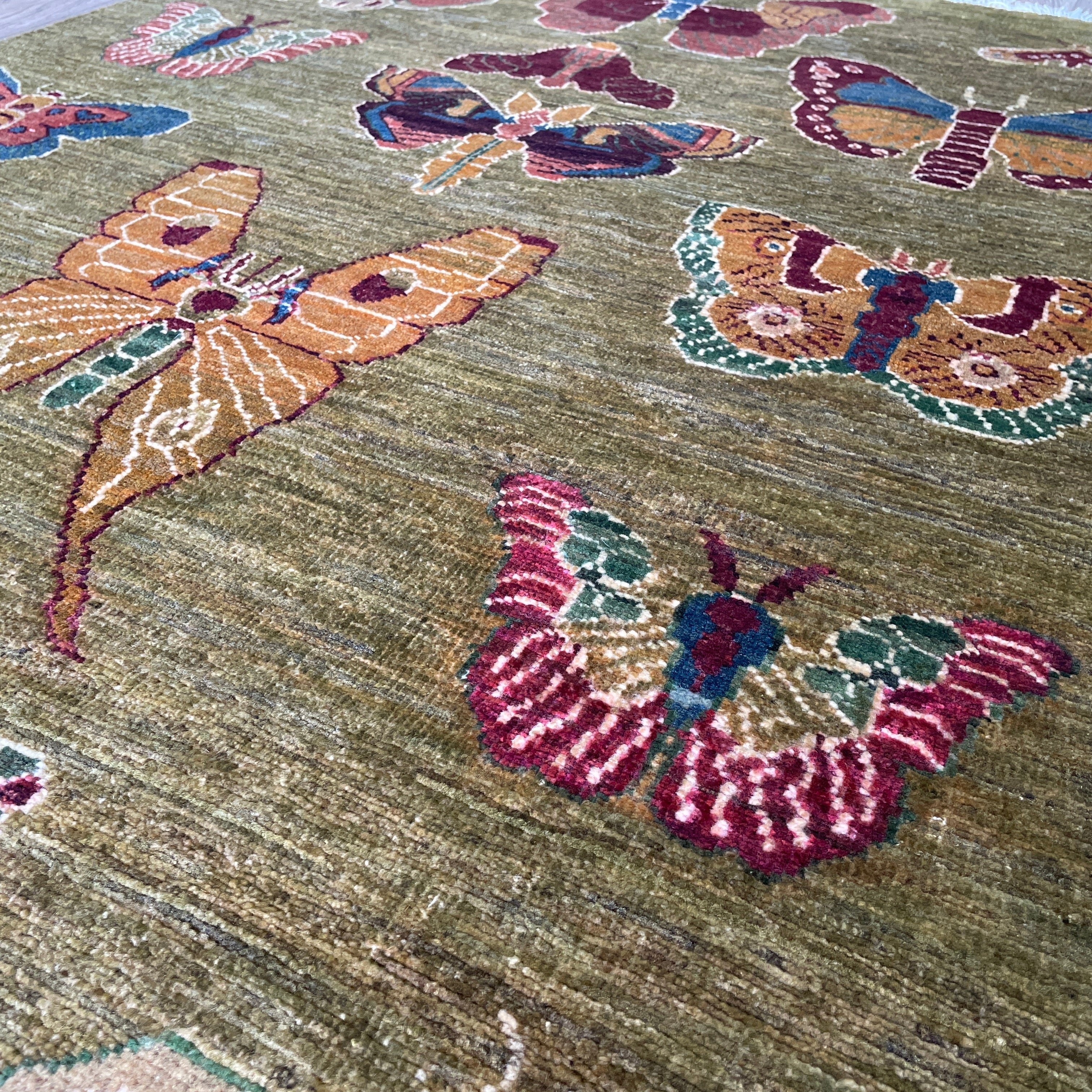 176 x 120 cm | Afghan Fine Gabbeh Rug - Khorasan Rugs