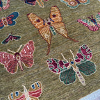 176 x 120 cm | Afghan Fine Gabbeh Rug - Khorasan Rugs