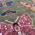 176 x 120 cm | Afghan Fine Gabbeh Rug - Khorasan Rugs