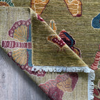176 x 120 cm | Afghan Fine Gabbeh Rug - Khorasan Rugs