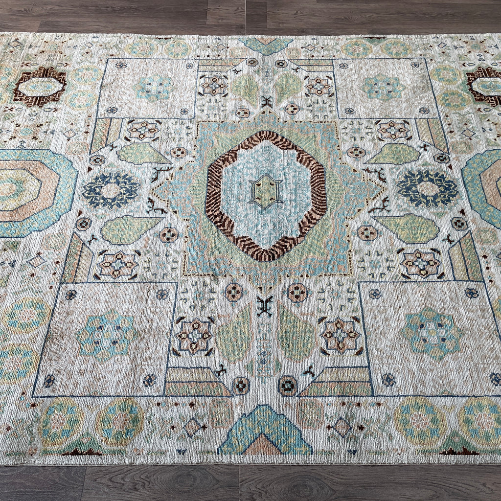 202 x 151 cm | Afghan Mamluk Rug - Khorasan Rugs