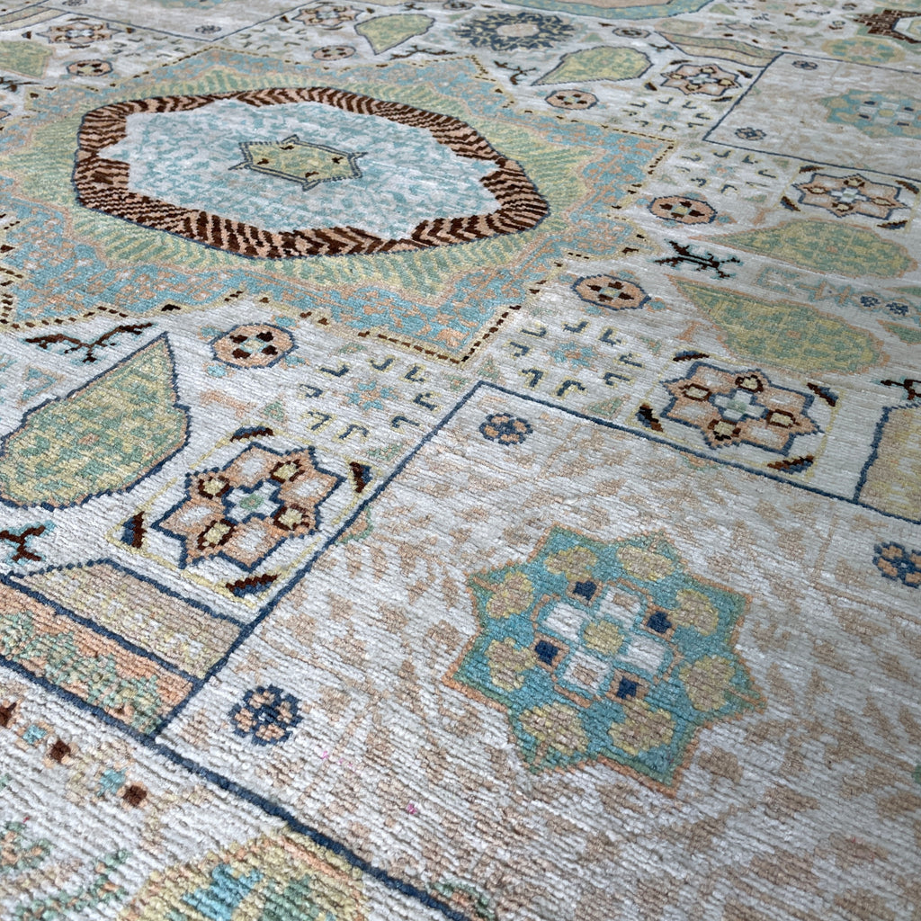 202 x 151 cm | Afghan Mamluk Rug - Khorasan Rugs
