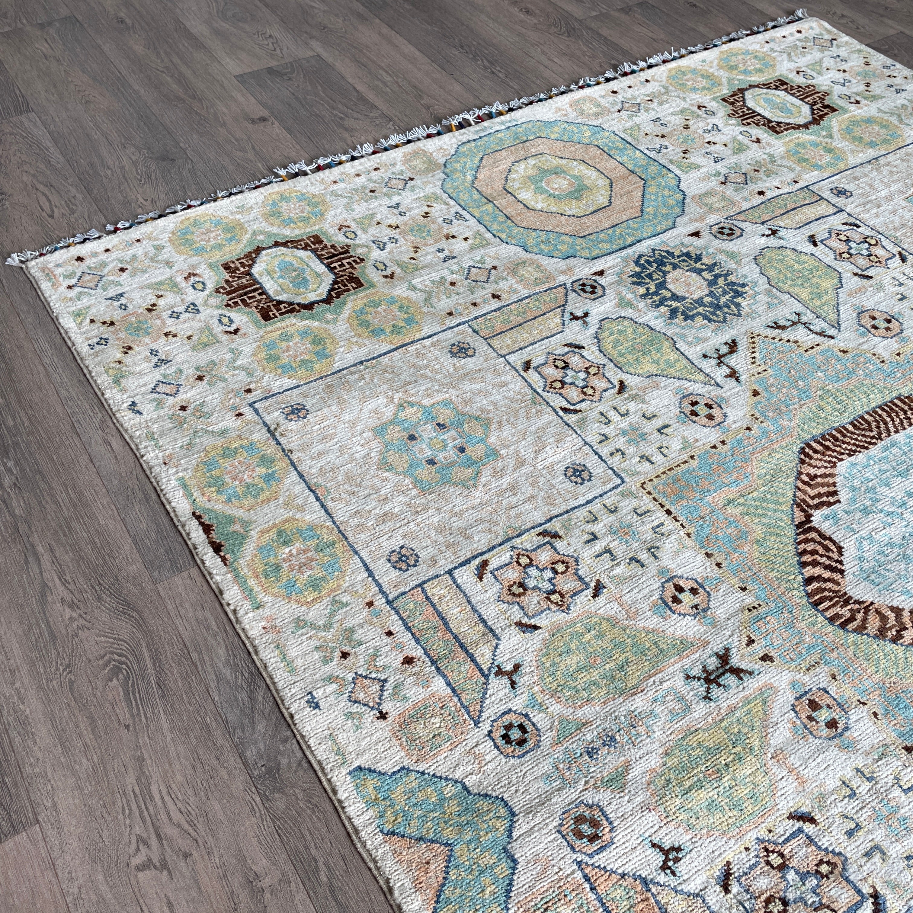 202 x 151 cm | Afghan Mamluk Rug - Khorasan Rugs