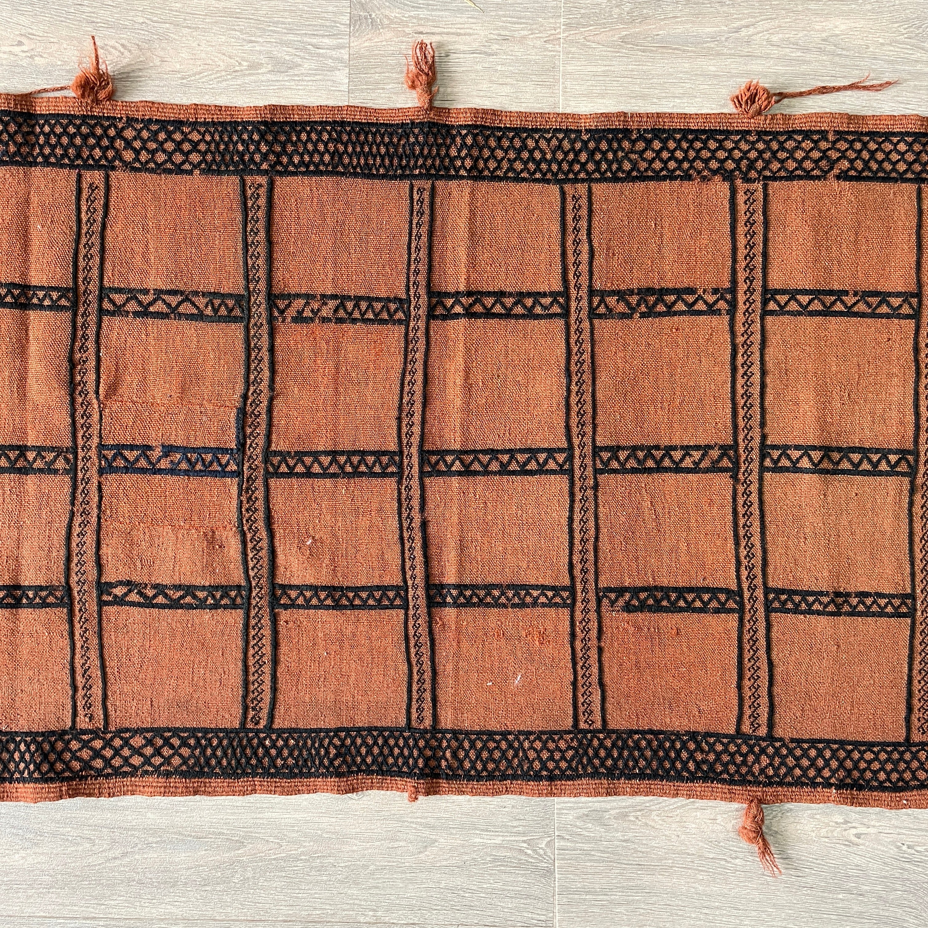 Afghan Soumak Kilim Runner (Old 1980)