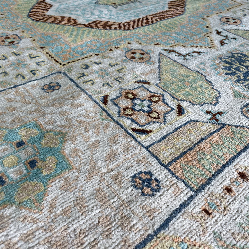 202 x 151 cm | Afghan Mamluk Rug - Khorasan Rugs