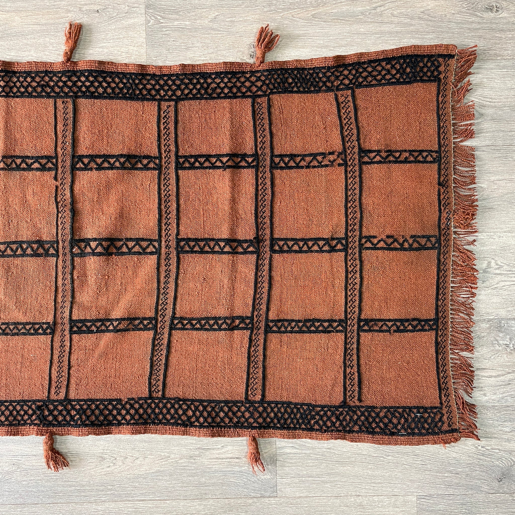 Afghan Soumak Kilim Runner (Old 1980)