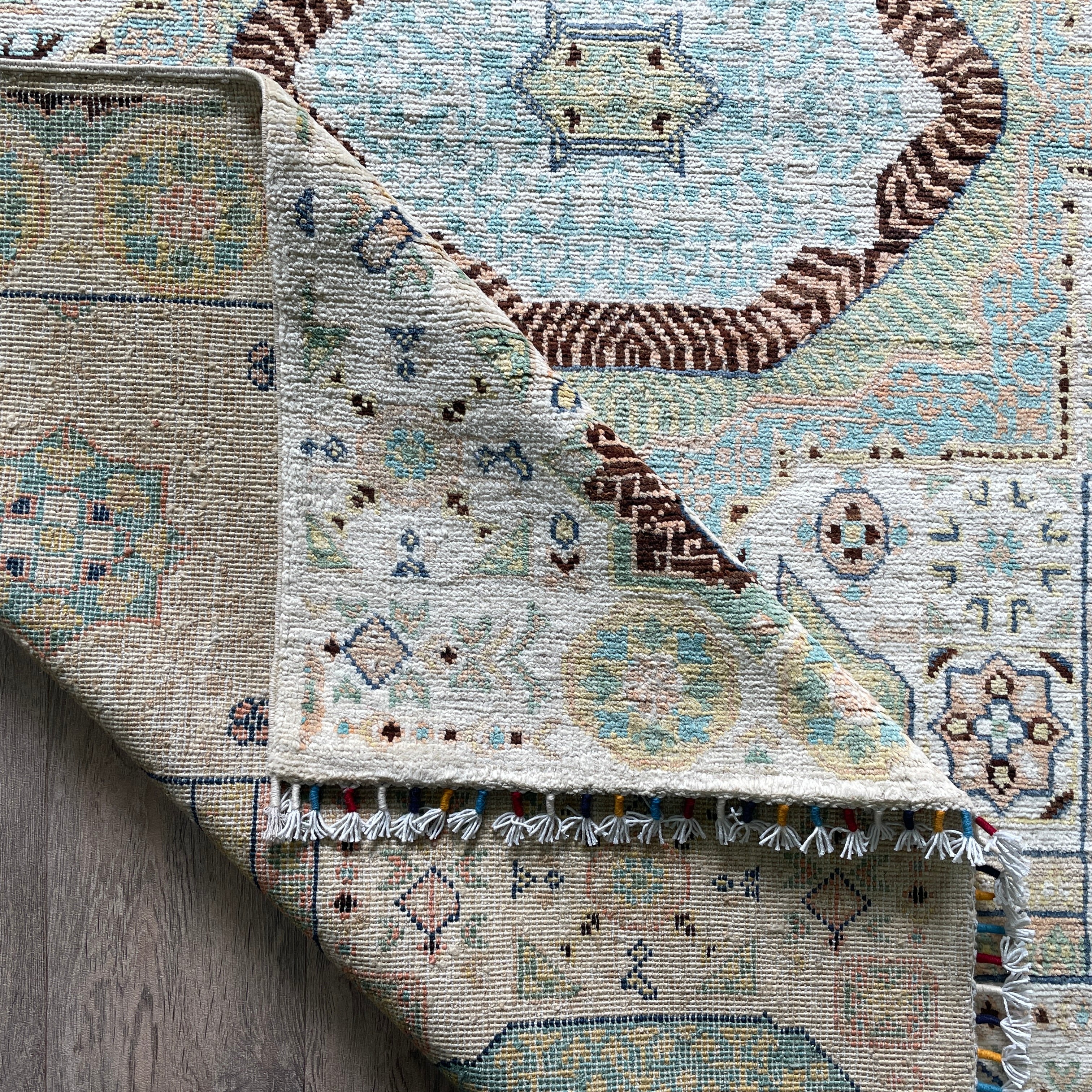 202 x 151 cm | Afghan Mamluk Rug - Khorasan Rugs