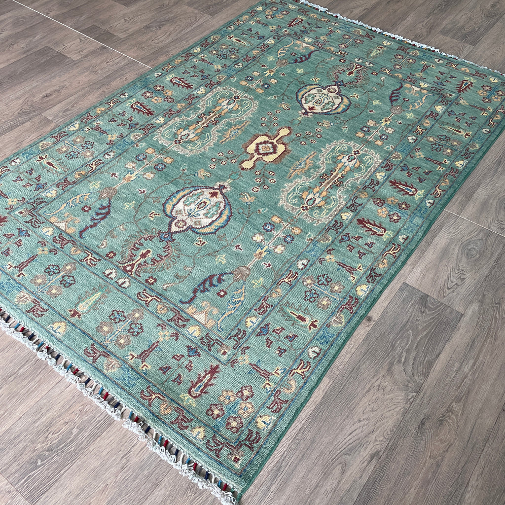 188 x 120 cm | Afghan Ziegler Rug - Khorasan Rugs