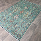 188 x 120 cm | Afghan Ziegler Rug - Khorasan Rugs