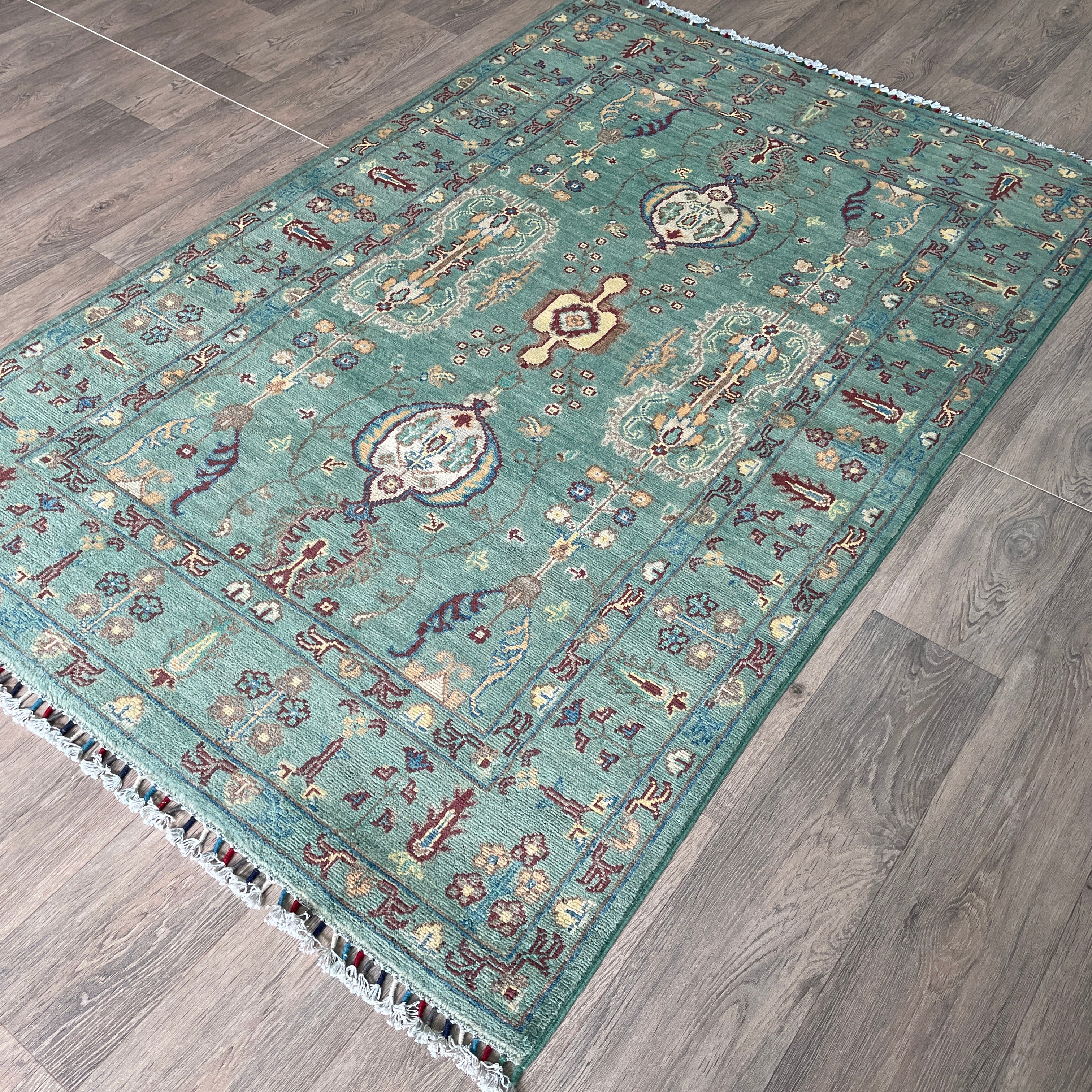 188 x 120 cm | Afghan Ziegler Rug - Khorasan Rugs