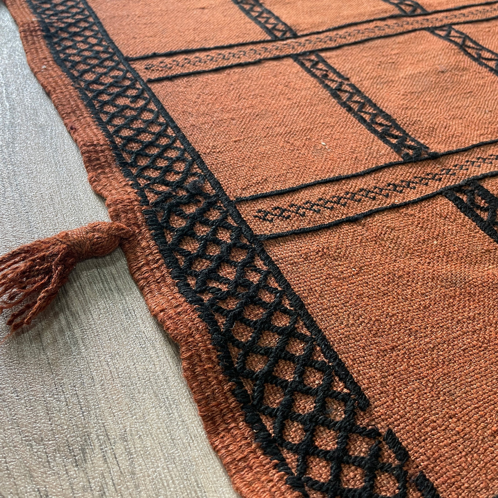 Afghan Soumak Kilim Runner (Old 1980)