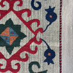 Uzbek Suzani Table Throw