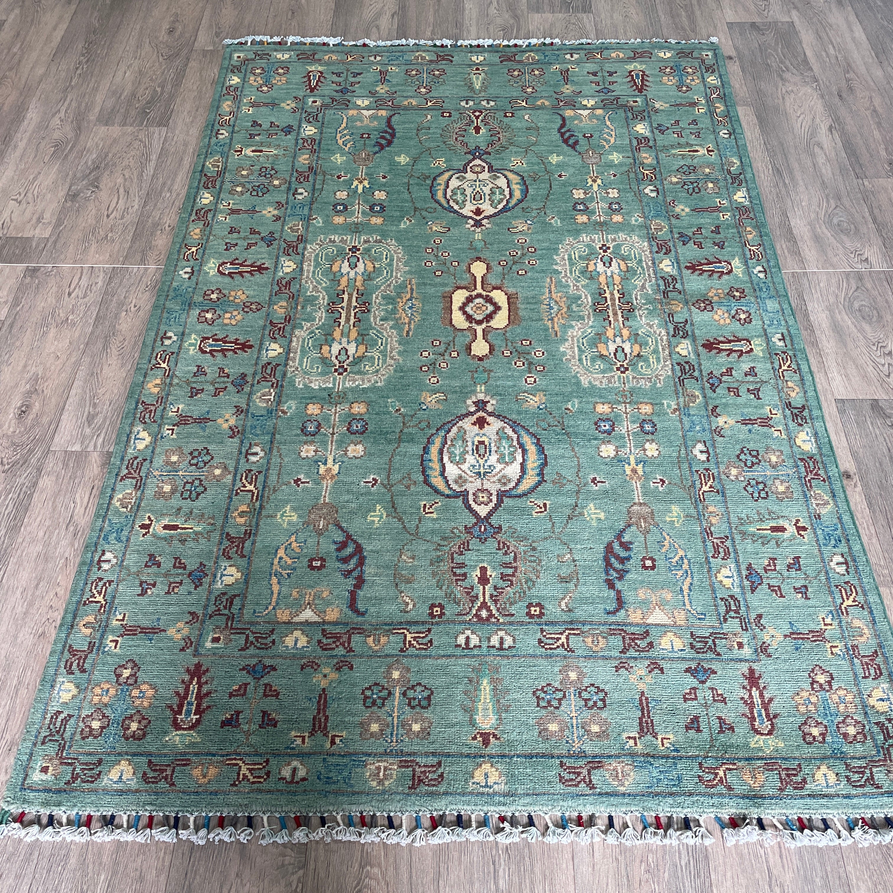 188 x 120 cm | Afghan Ziegler Rug - Khorasan Rugs