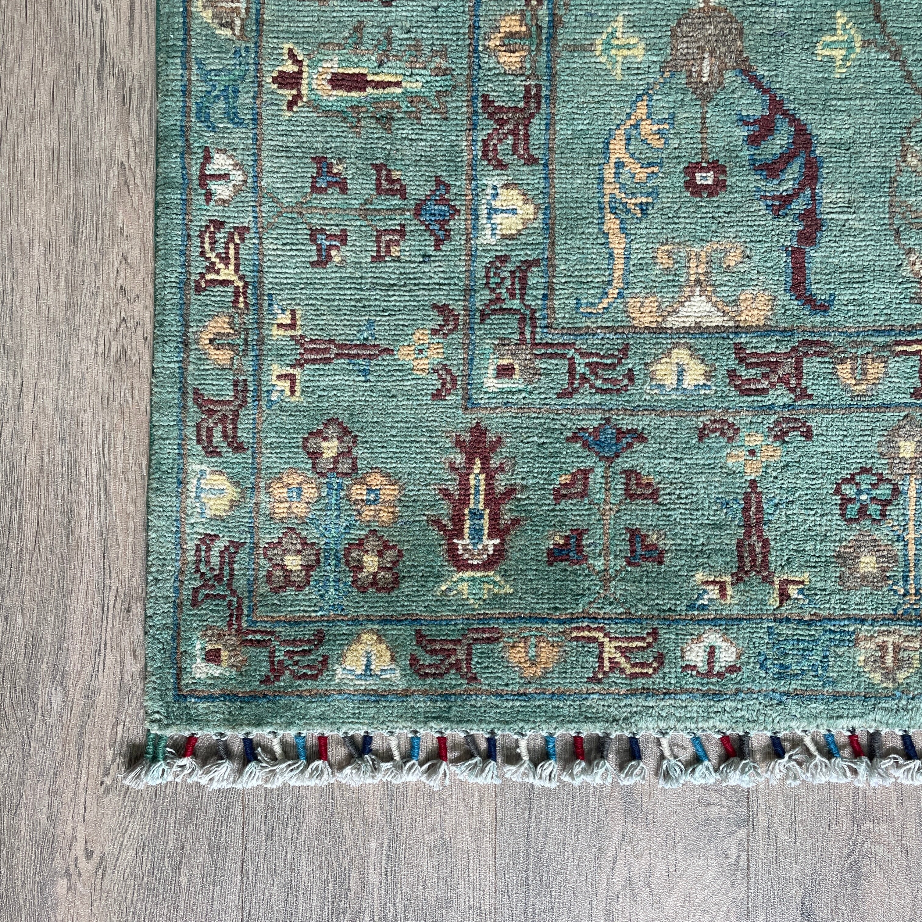 188 x 120 cm | Afghan Ziegler Rug - Khorasan Rugs