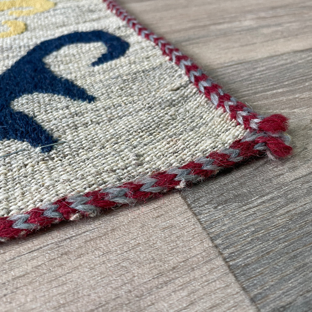 Uzbek Suzani Table Throw