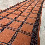 Afghan Soumak Kilim Runner (Old 1980)