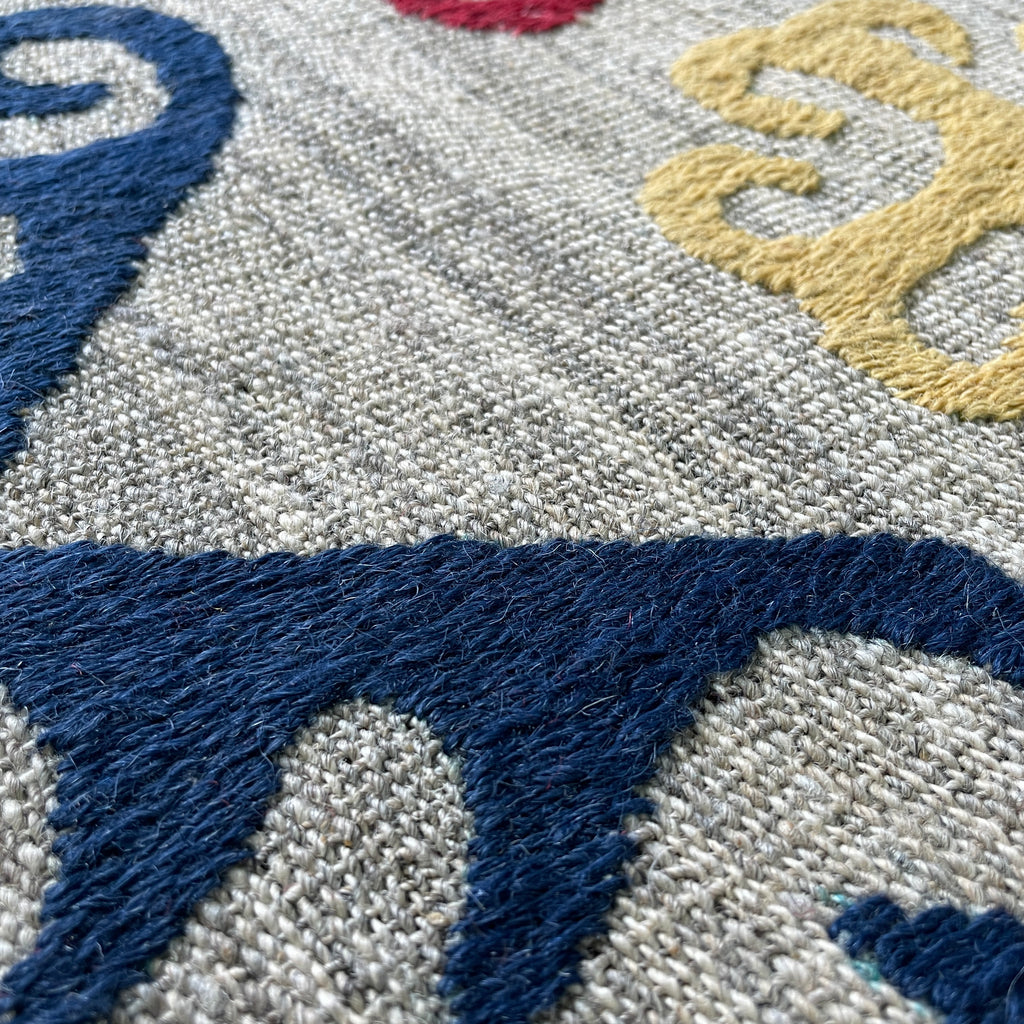 Uzbek Suzani Table Throw