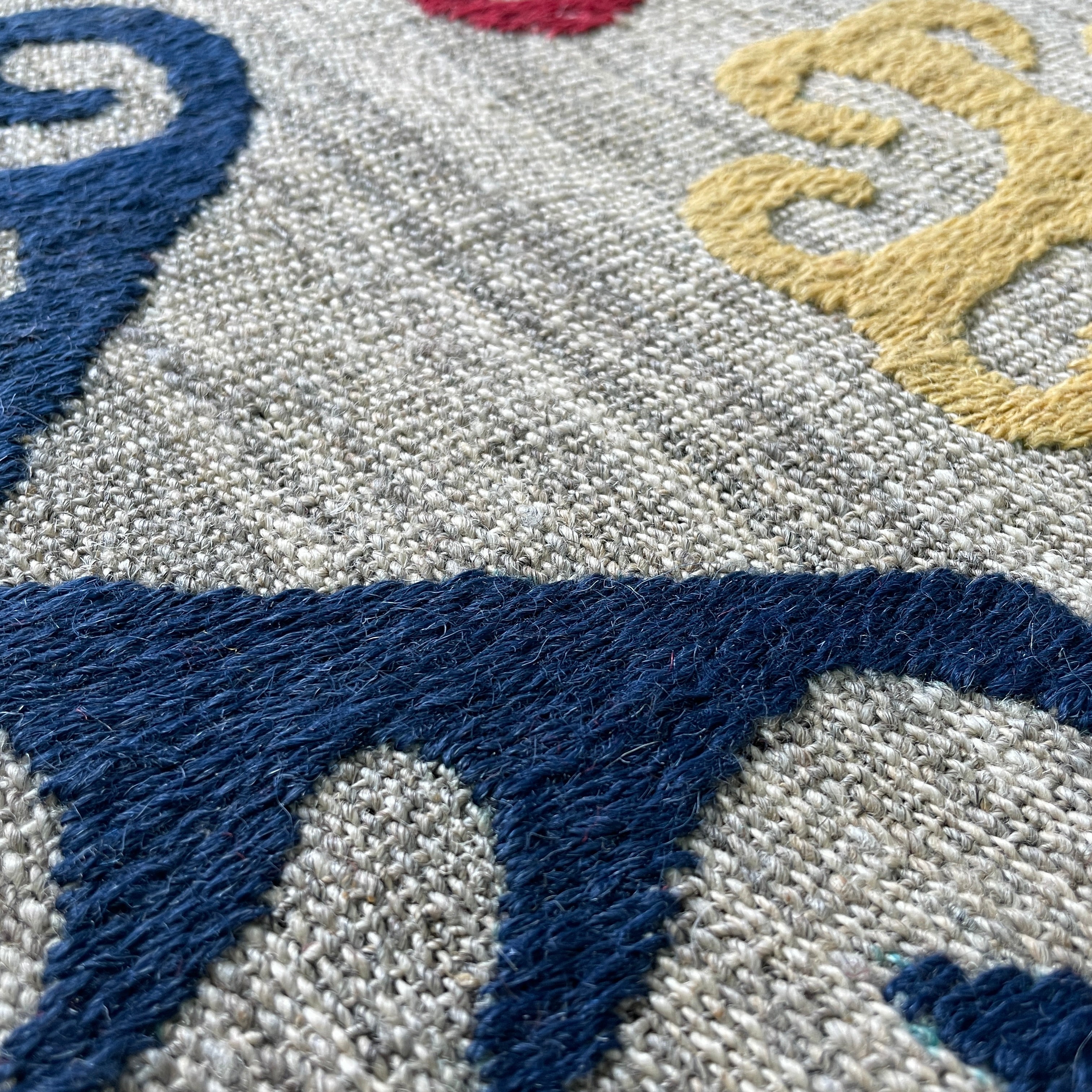Uzbek Suzani Table Throw