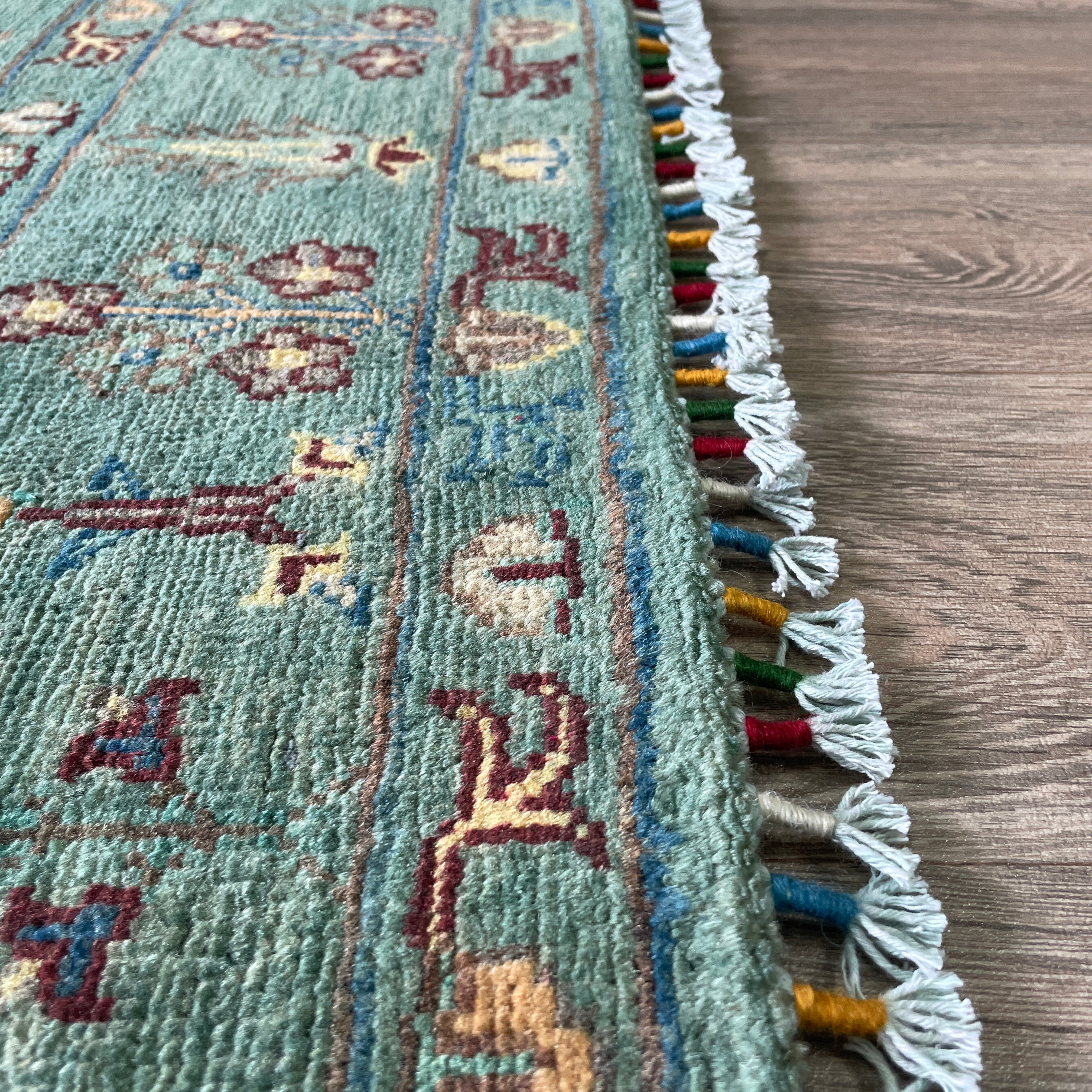 188 x 120 cm | Afghan Ziegler Rug - Khorasan Rugs