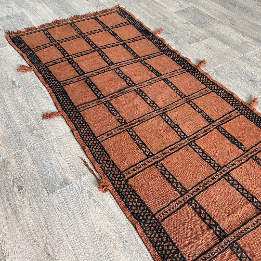 Afghan Soumak Kilim Runner (Old 1980)