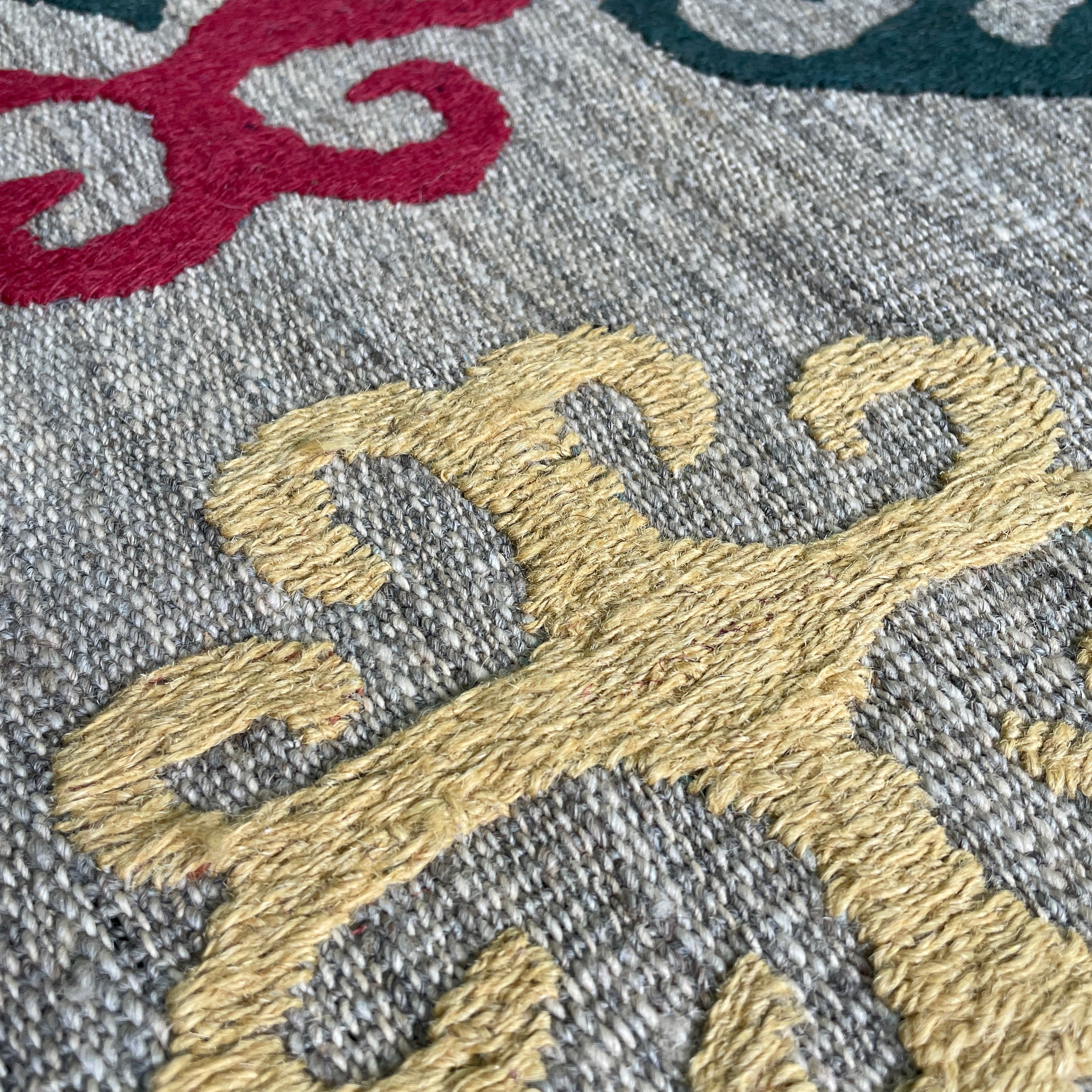 Uzbek Suzani Table Throw