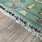 188 x 120 cm | Afghan Ziegler Rug - Khorasan Rugs