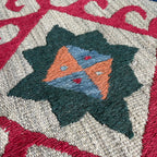 Uzbek Suzani Table Throw