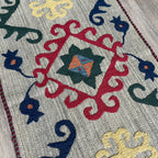Uzbek Suzani Table Throw