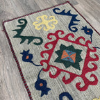 Uzbek Suzani Table Throw