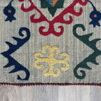 Uzbek Suzani Table Throw