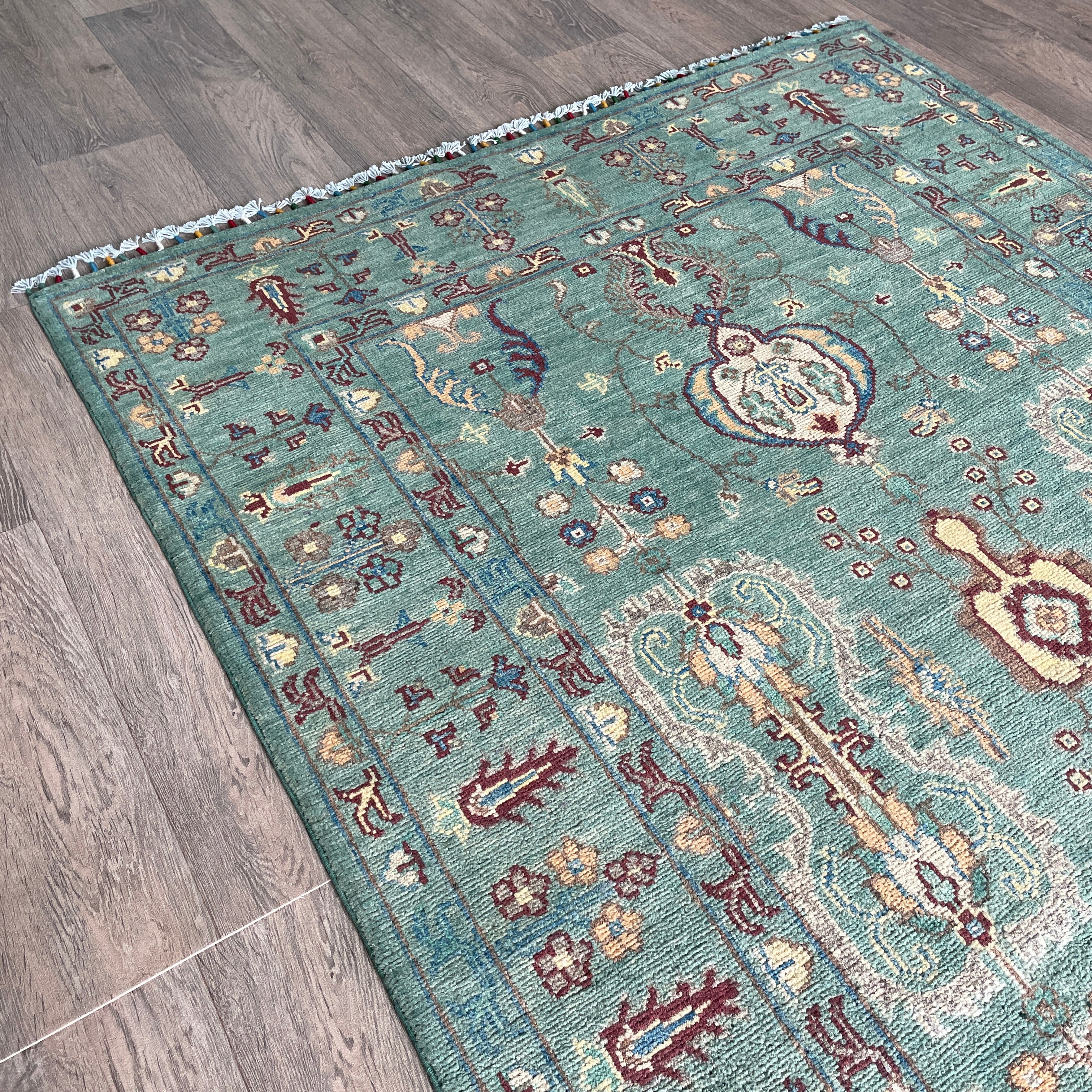 188 x 120 cm | Afghan Ziegler Rug - Khorasan Rugs