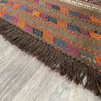 Afghan Soumak Kilim Runner (Old 1980)