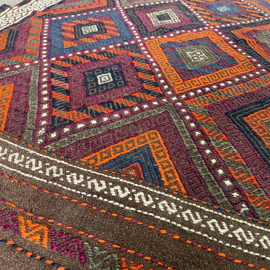 Afghan Soumak Kilim Runner (Old 1980)