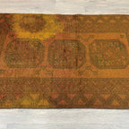 Afghan Aqcha Rug 'Elephant Feet'