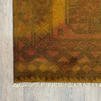 Afghan Aqcha Rug 'Elephant Feet'