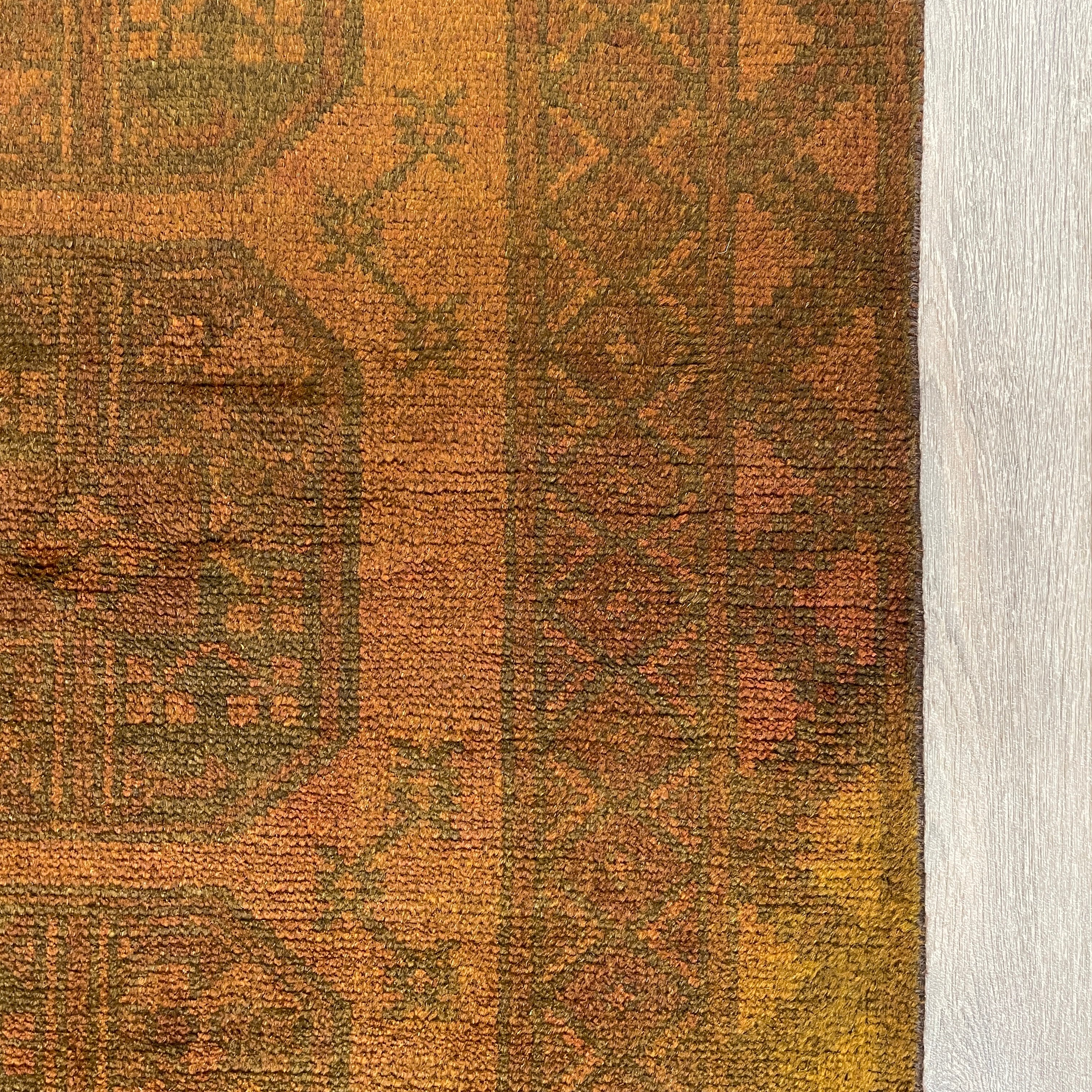 Afghan Aqcha Rug 'Elephant Feet'