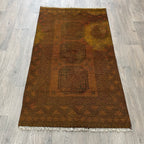 Afghan Aqcha Rug 'Elephant Feet'
