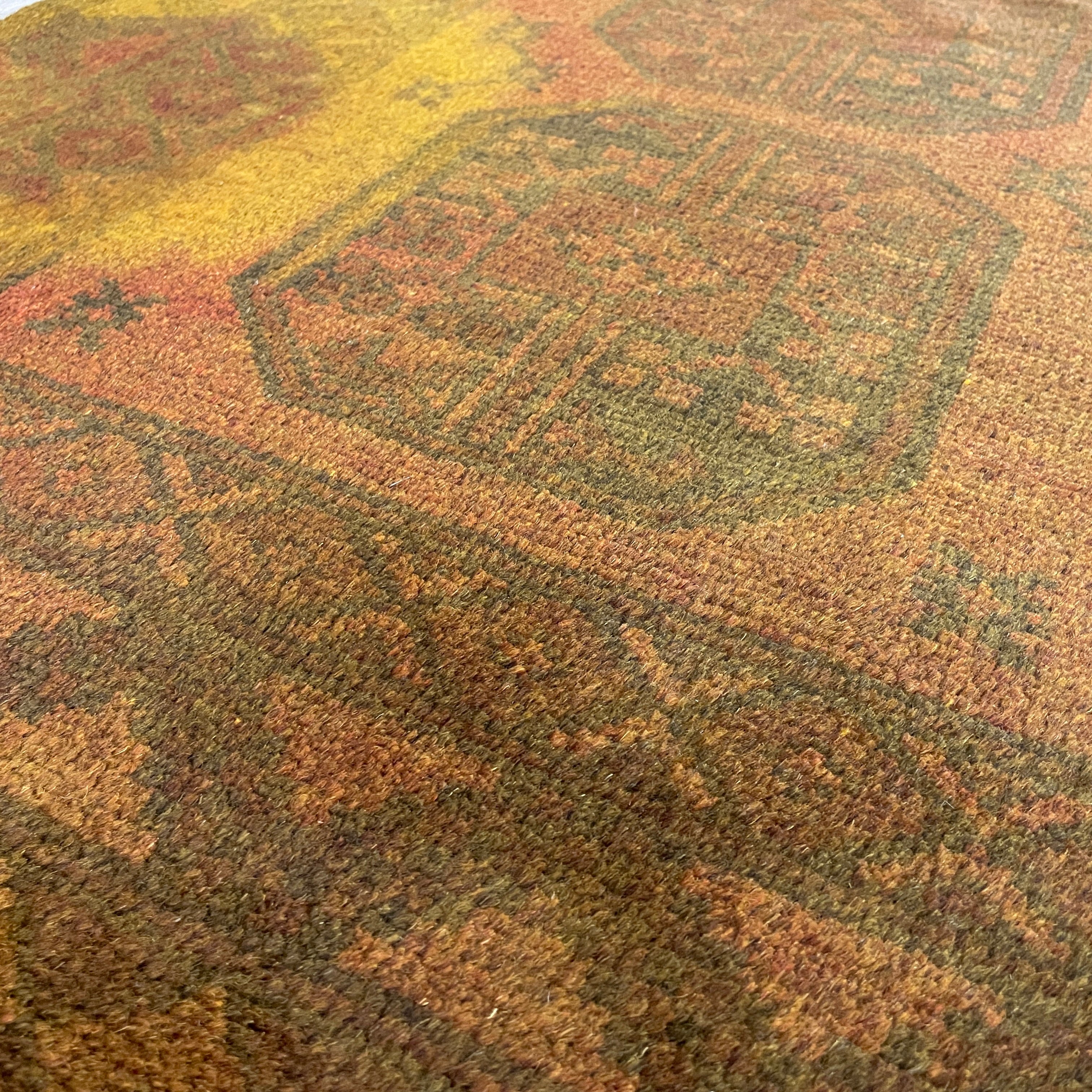 Afghan Aqcha Rug 'Elephant Feet'