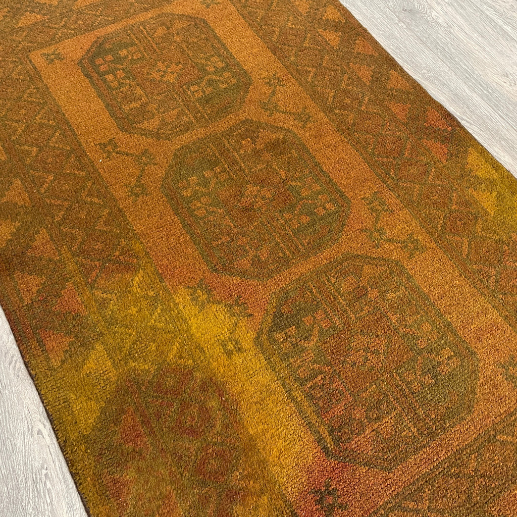 Afghan Aqcha Rug 'Elephant Feet'