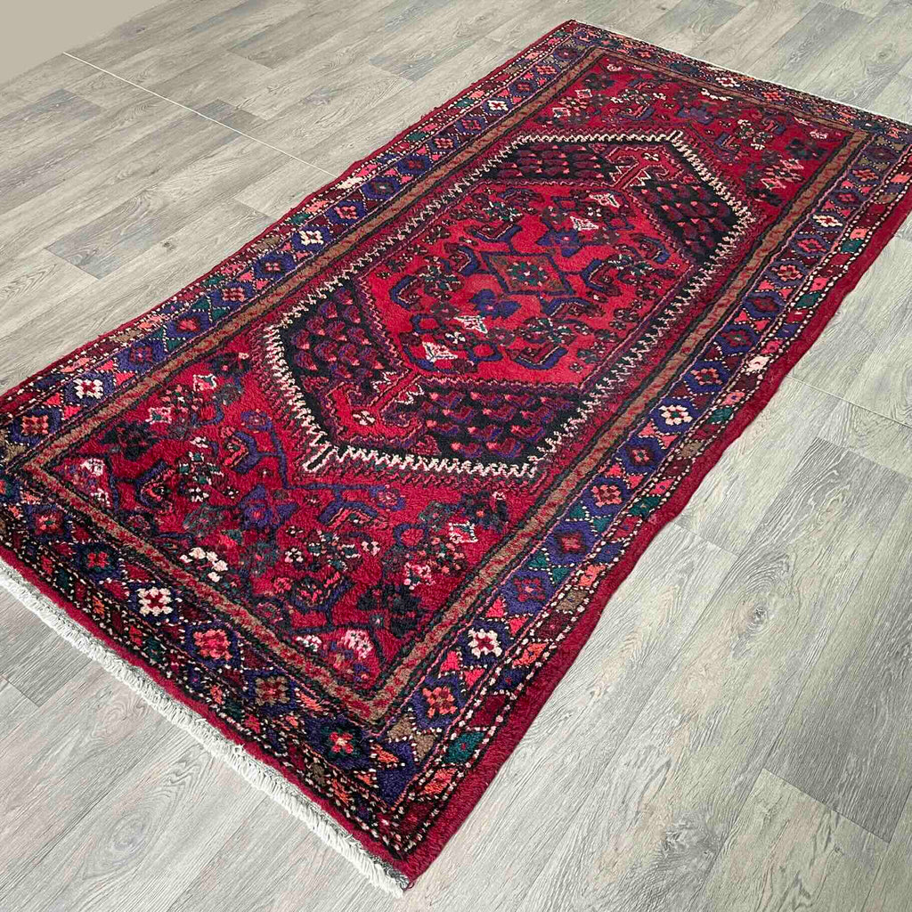 Old Persian Hamadan Rug c. 1970